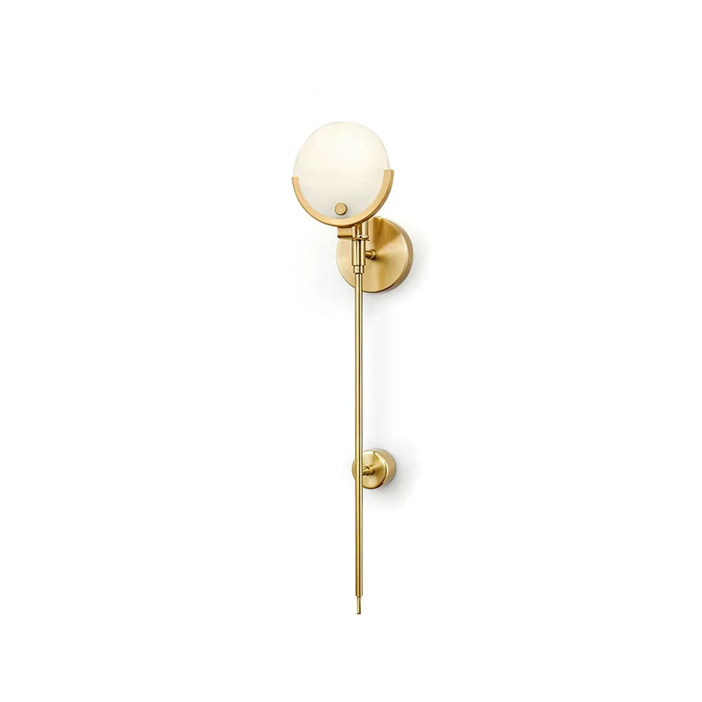 Original Ava Brass Wall Lamp Stylish