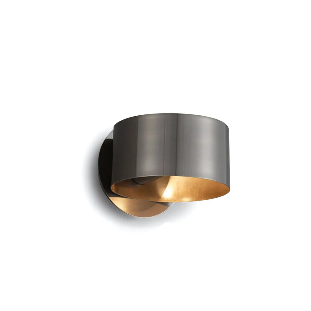 Healthy Brass Drum Wall Lamp Soft
