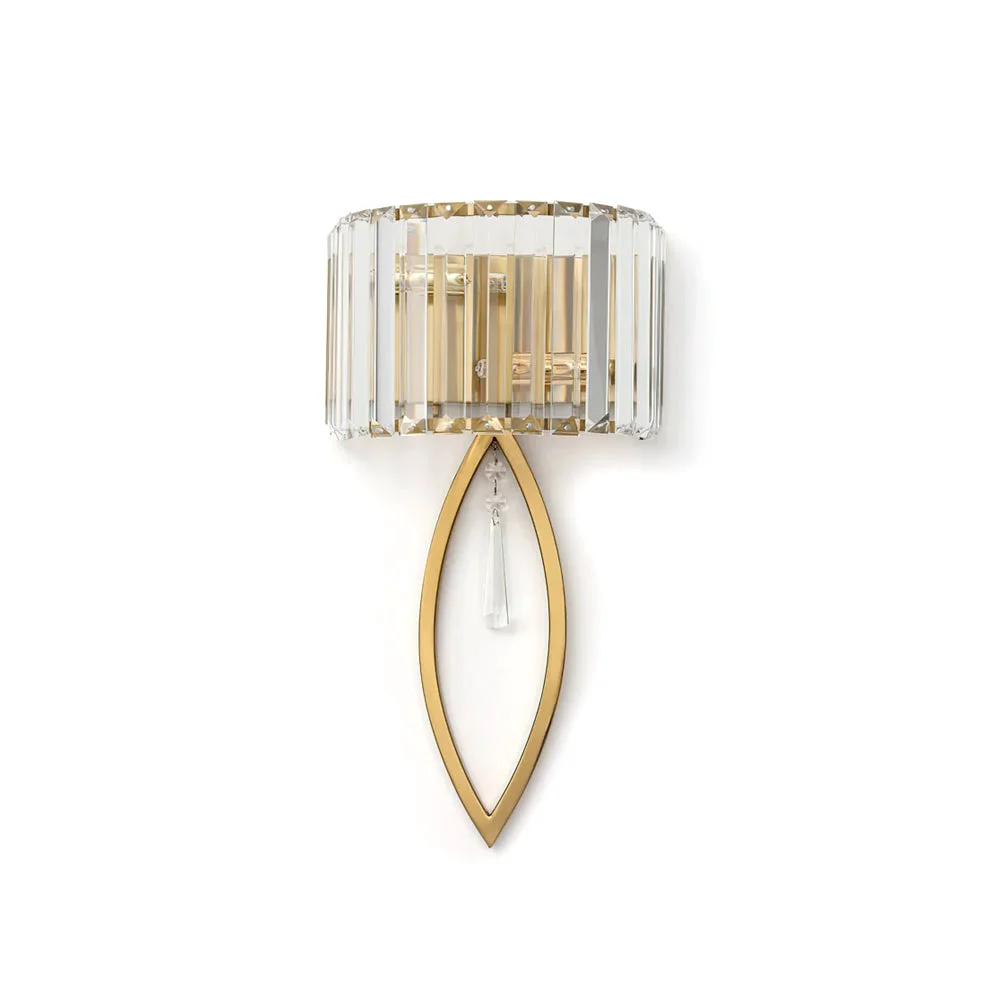 Premium Arc Prismatic Crystal Wall Lamp Recyclable