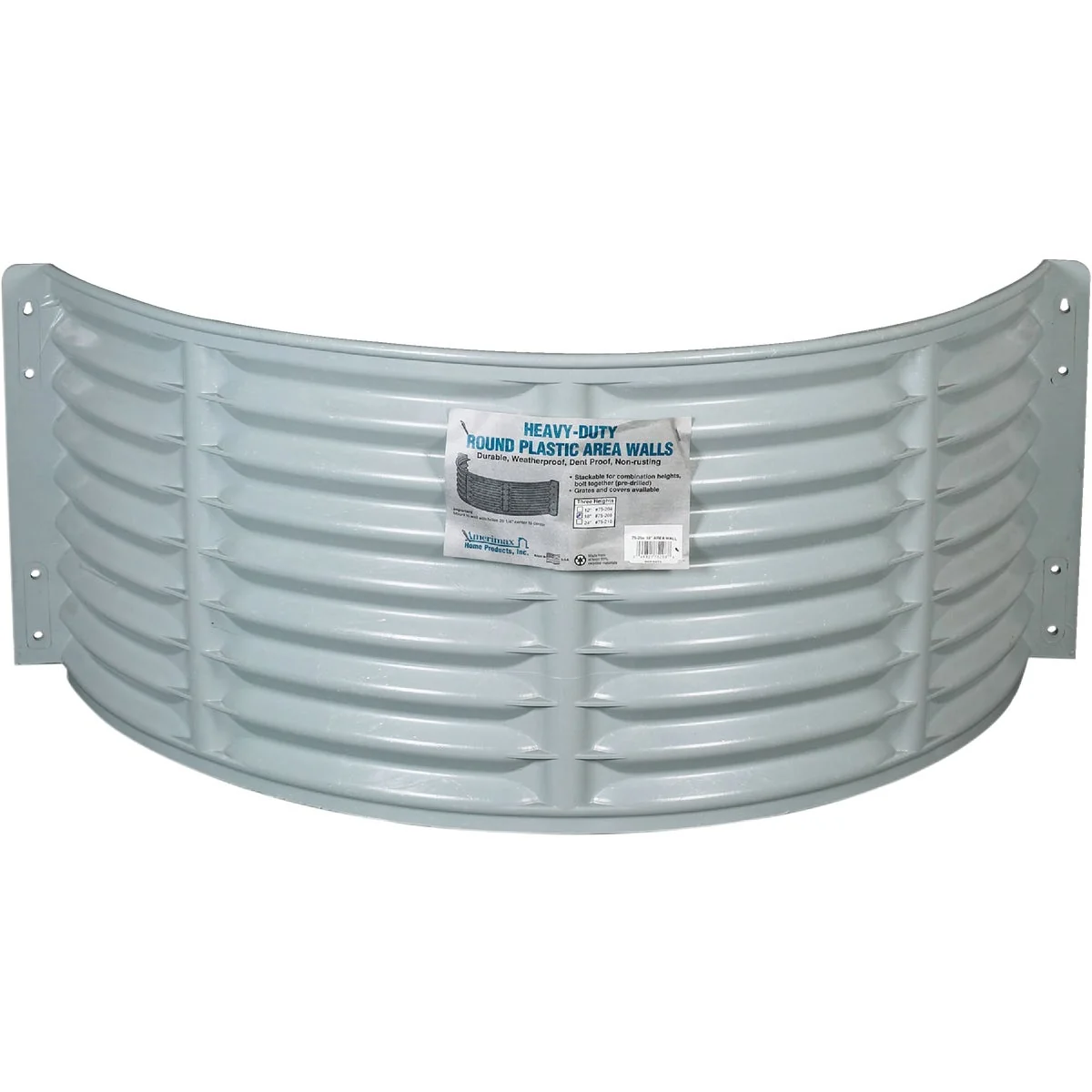 Detailed Amerimax 12 In. x 37 In. Round Stackable Plastic Window Well Fast