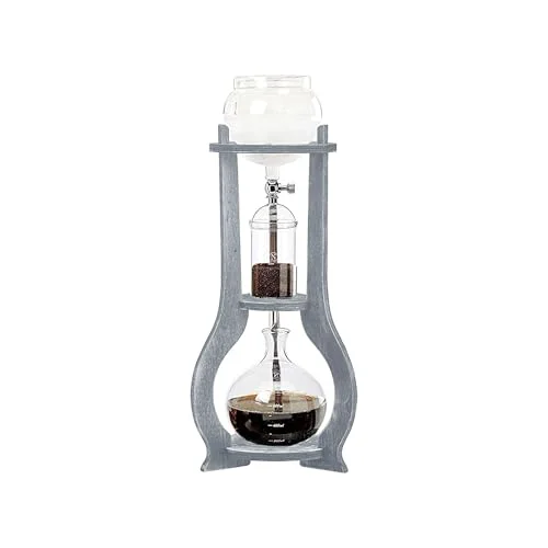 Long-Lasting Iced Coffee Cold Brew Drip Tower Coffee Maker Wooden High-Grade