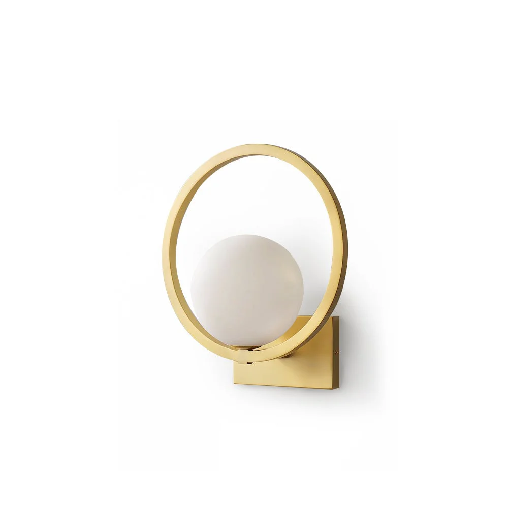 Specialty Lunar Brass Wall Lamp Trendy