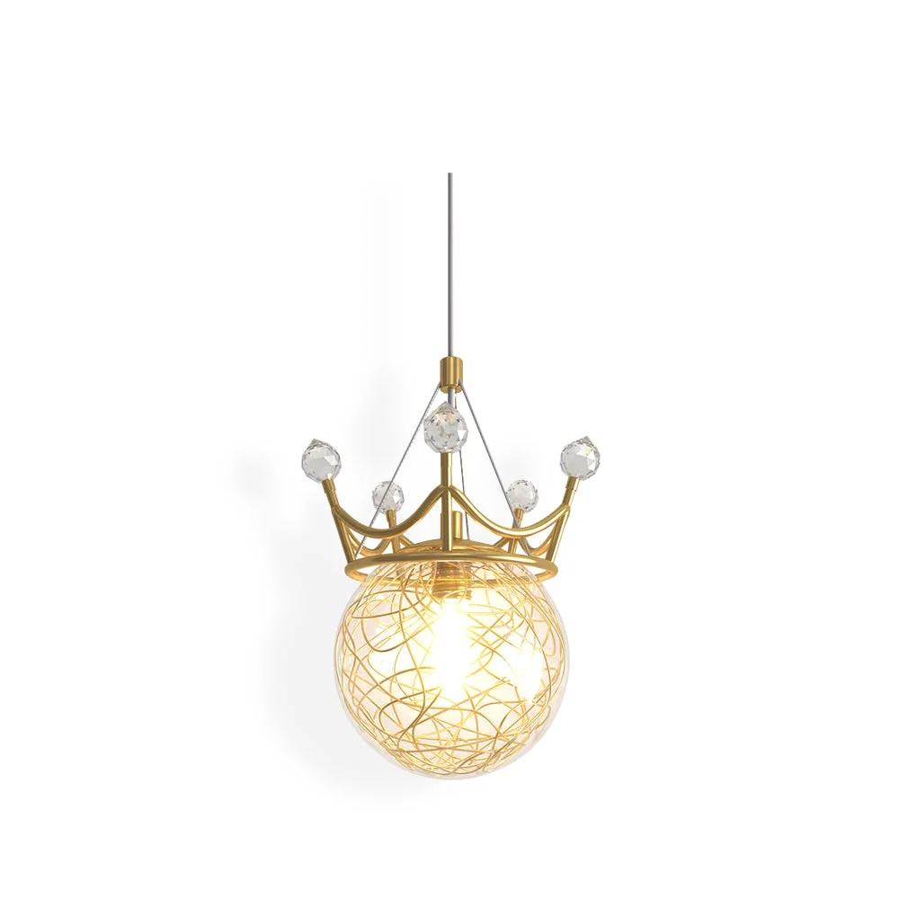 Eco-Friendly Gypsophila Crown Pendant Lamp Premium