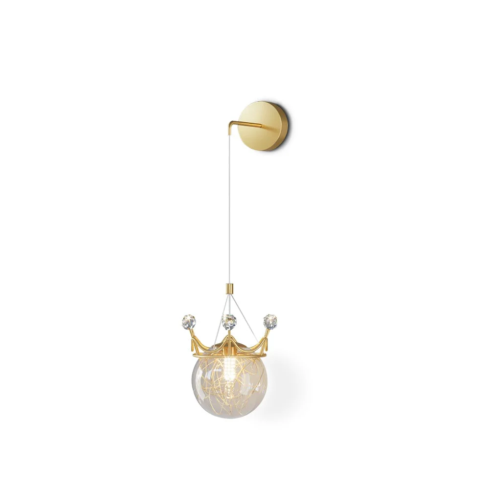 Quality Gypsophila Crown Wall Lamp User-Friendly