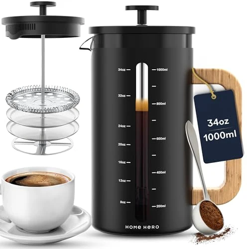 Top-Quality French Press Coffee Maker Refined