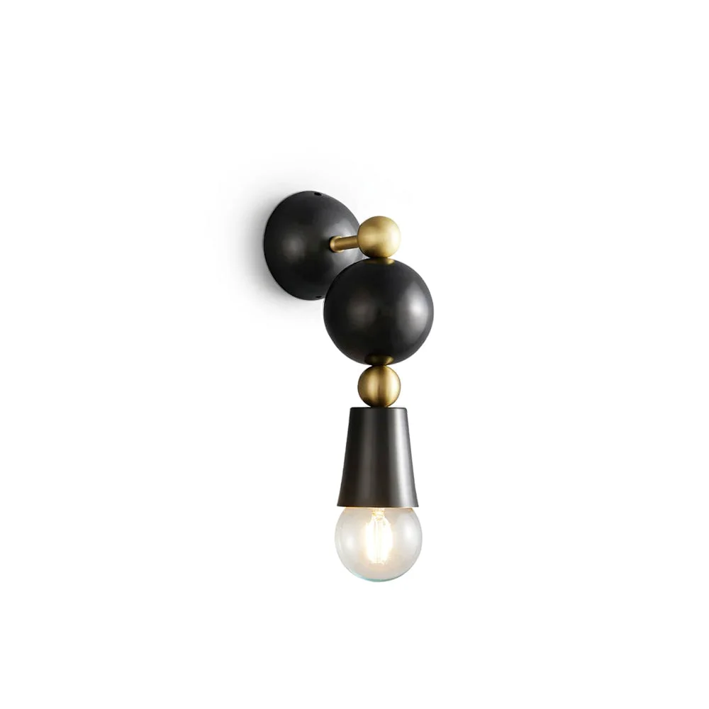 Solid Spindle Wall Lamp Recyclable