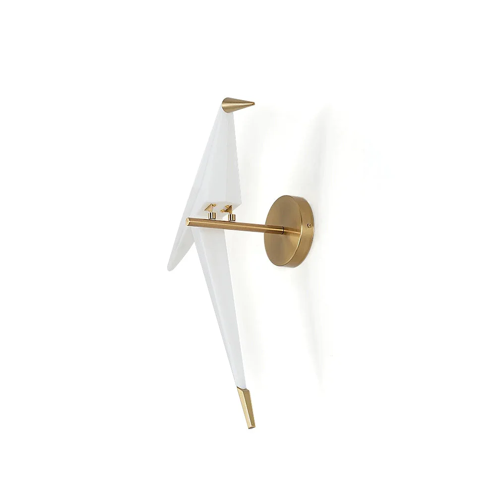 Flexible Perching Bird Wall Lamp Safe