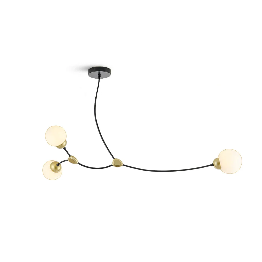 World-Class Ivy Vertical Chandelier Elegant