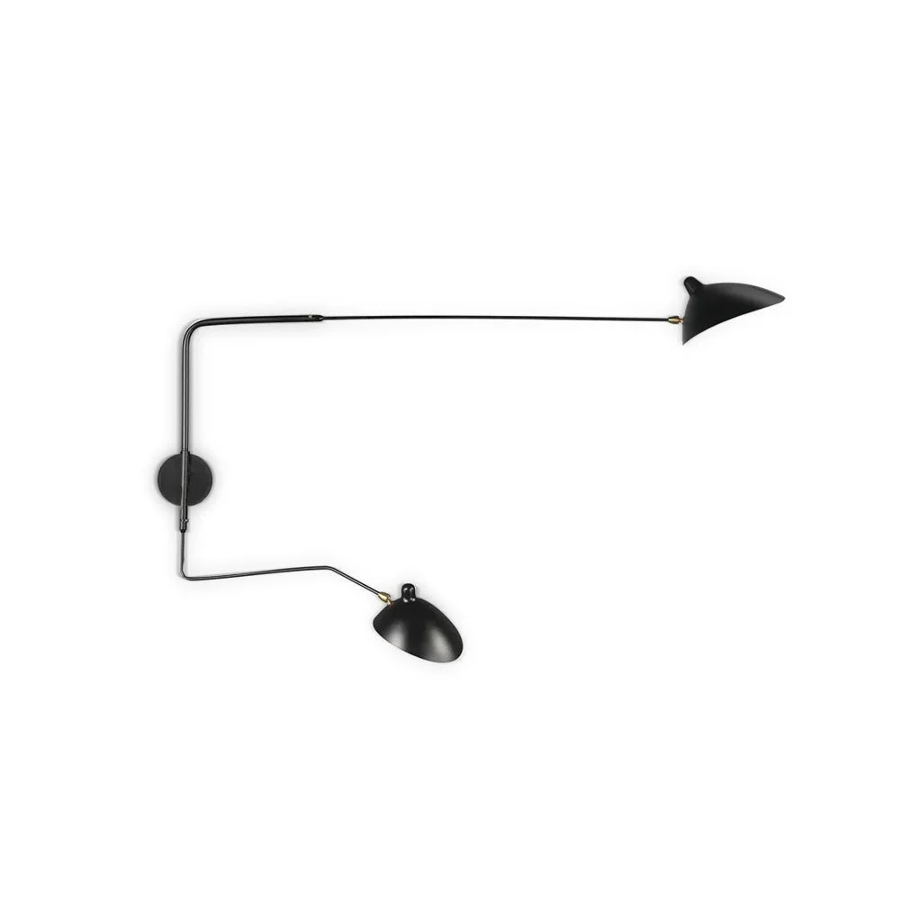 Comfortable Serge Mouille Wall Lamp Lightweight