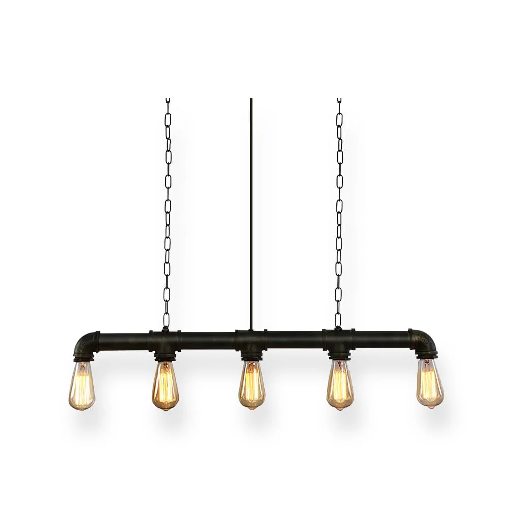 Sophisticated American Vintage Loft Chandelier High-Performance