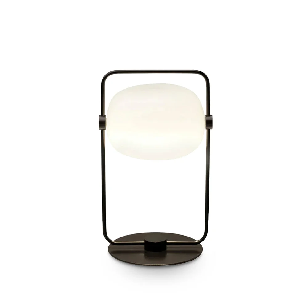Enhanced Black Galet Table Lamp Outstanding
