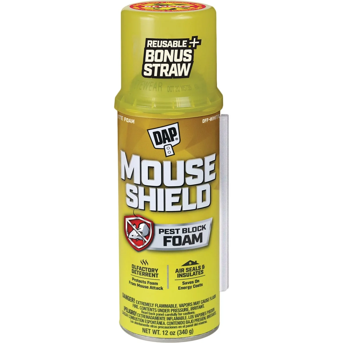 Flexible DAP Mouse Shield 12 Oz. Foam Sealant Blocker Practical