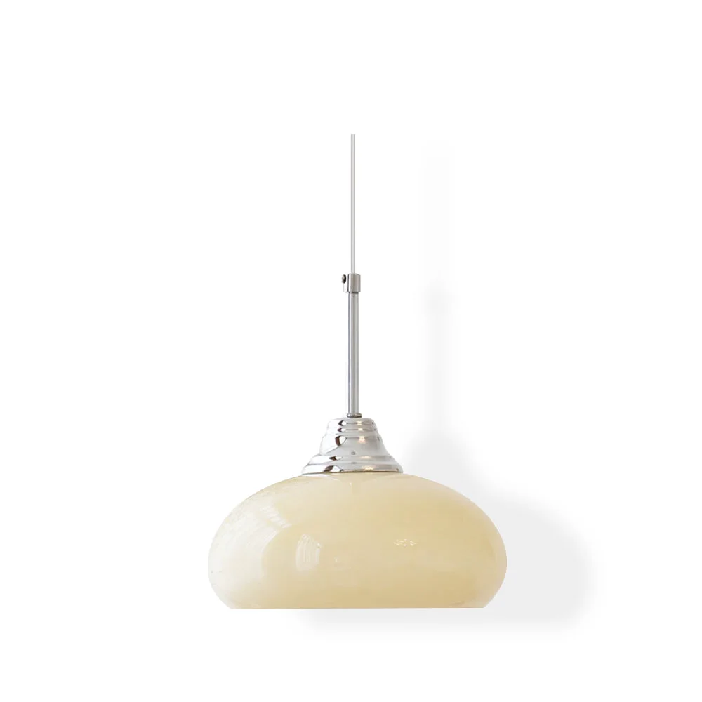 Sophisticated Cream Bell Pendant Lamp Top-Quality