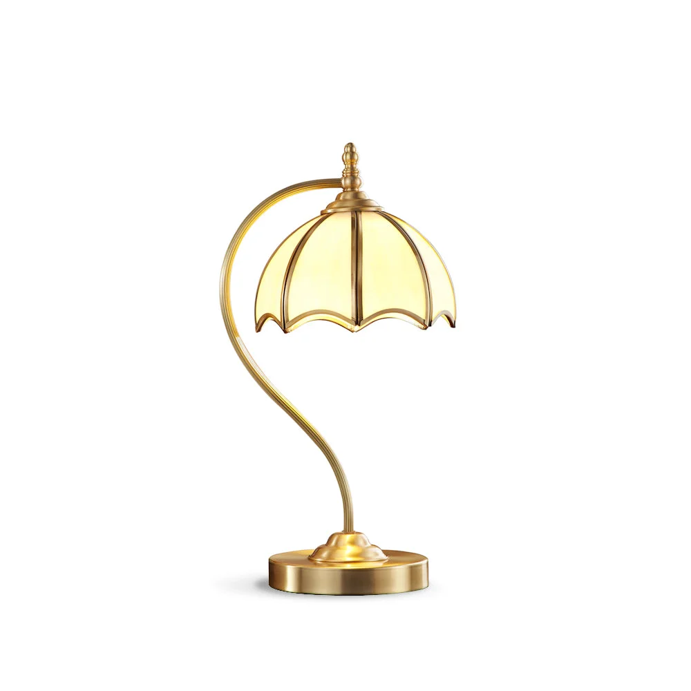 Casual Umbrella Table Lamp Relaxed