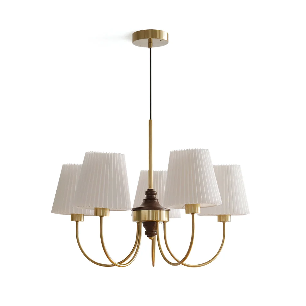 High-Performance Josef Wood Chandelier Original Design