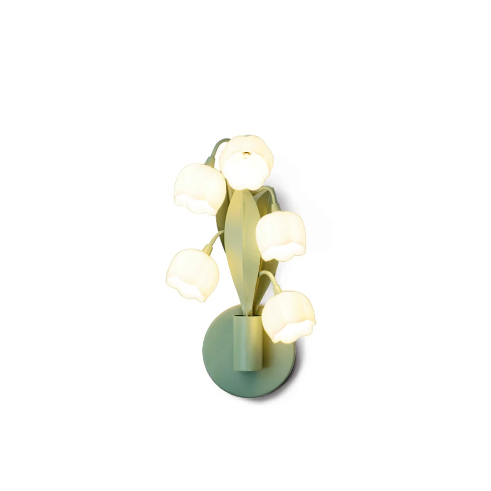 High-Performance Bell Orchid Wall Lamp Environmentally Friendly