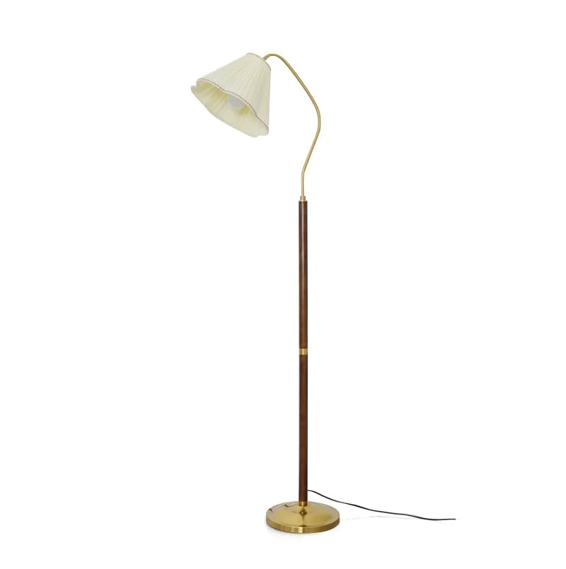Premium Florentine Fabric Floor Lamp Verified