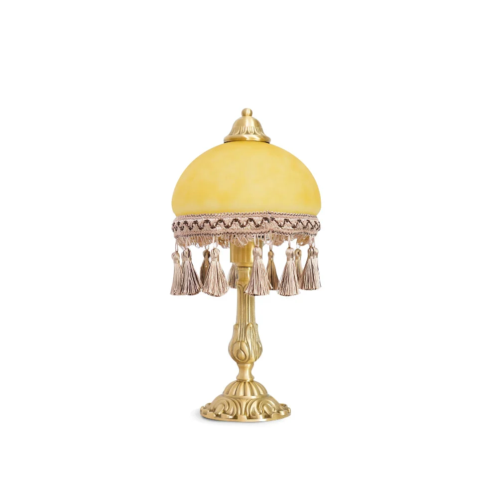 Pure French Tassels Brass Table Lamp Modern