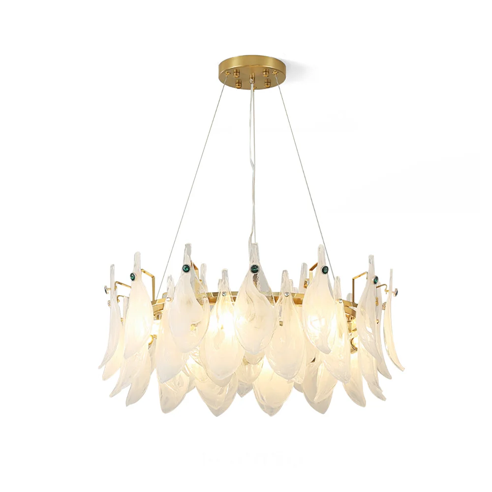 Breathable Valentino Cloud Glass Chandelier Casual