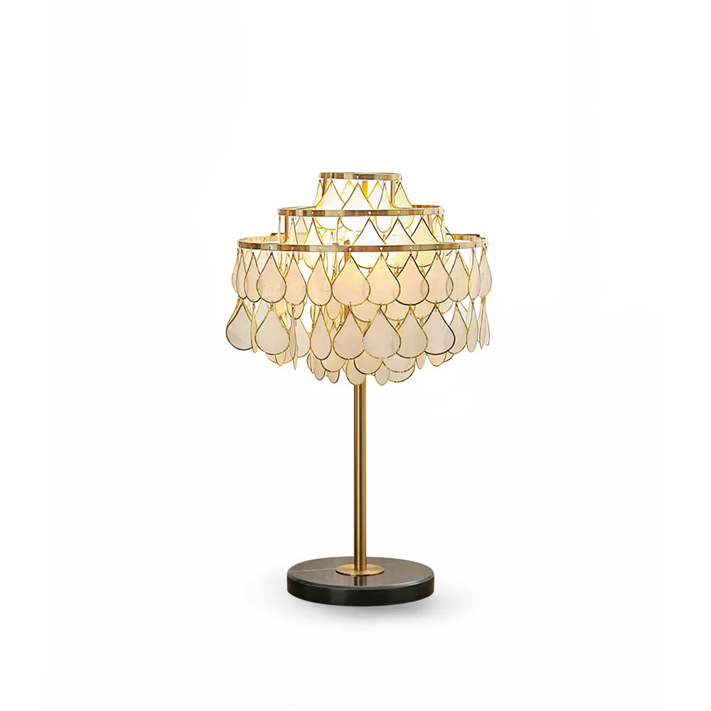 Certified Vivant Shell Table Lamp Unique