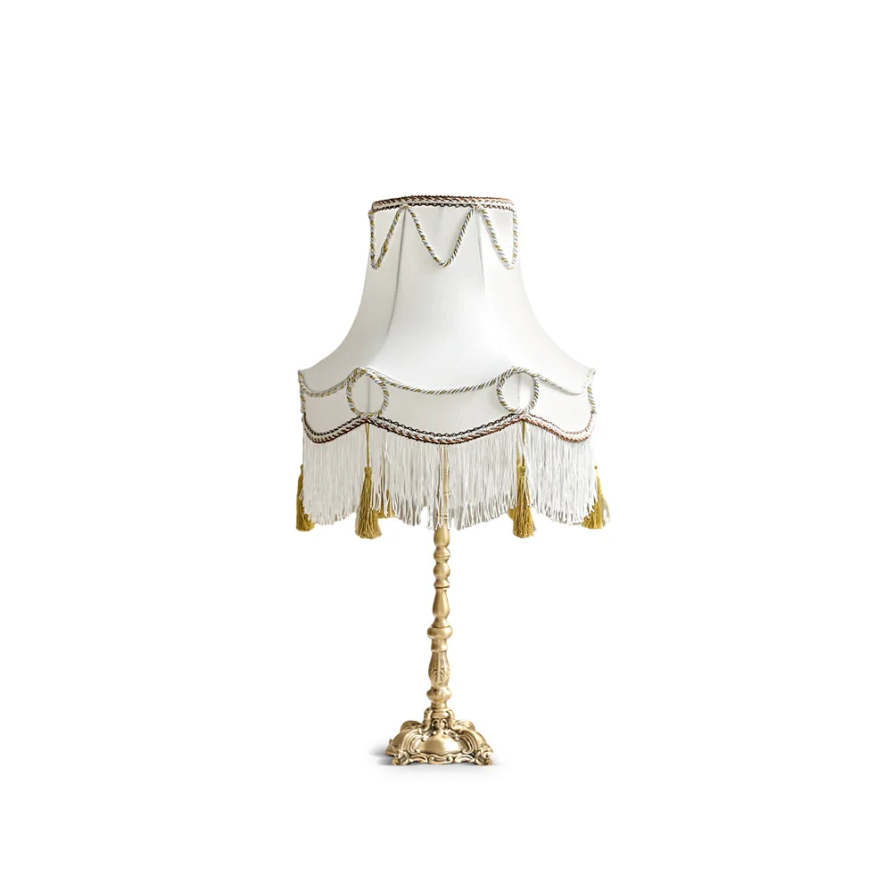 Efficient Victorian Brass Table Lamp Practical