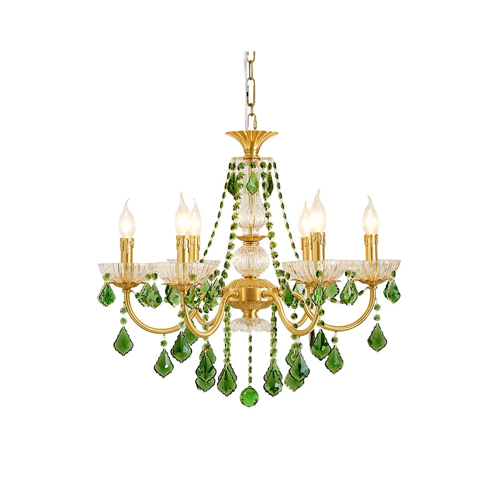 Unique Magdalena Brass Chandelier Contemporary
