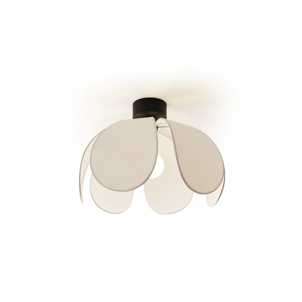 Selected Flower Fabric Ceiling Lamp Functional