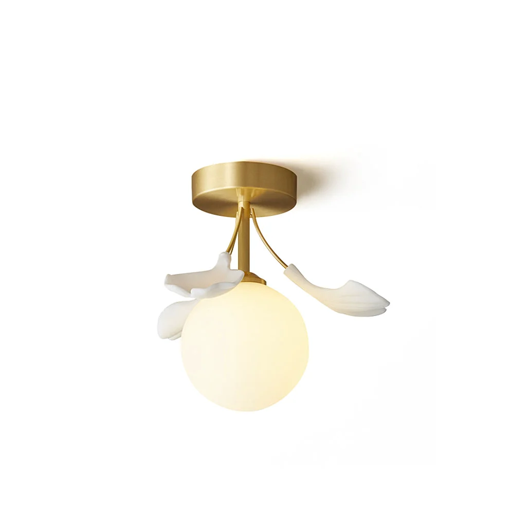 First-Class Allanie Gingko Ceiling Lamp Casual