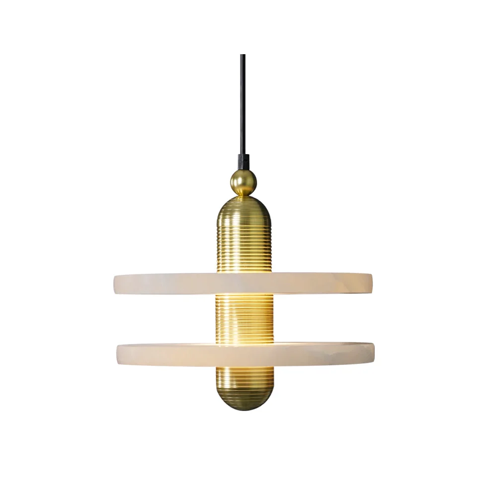 Breathable Alabaster Planes Pendant Lamp Innovative