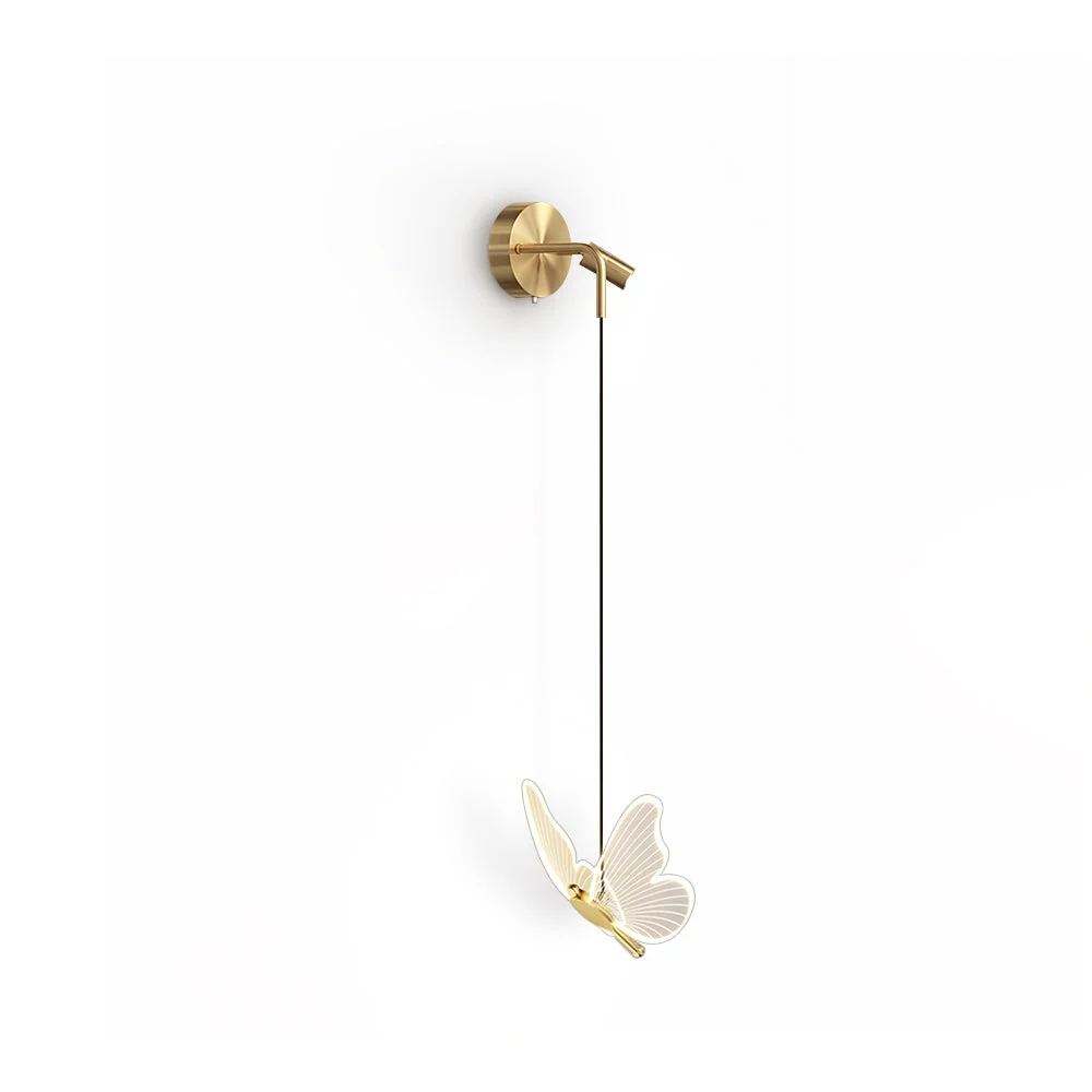 Luxury Butterfly Wall Lamp Secure