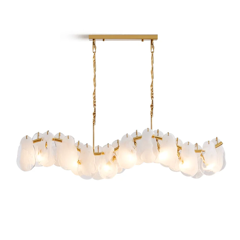 Enhanced Mahina Cloud Chandelier Crafted