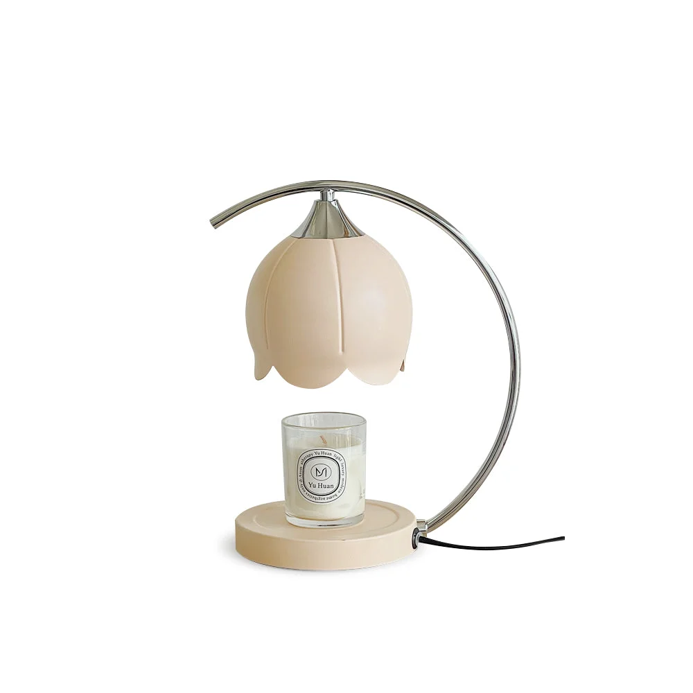 Selected Floral Candle Table Lamp Certified