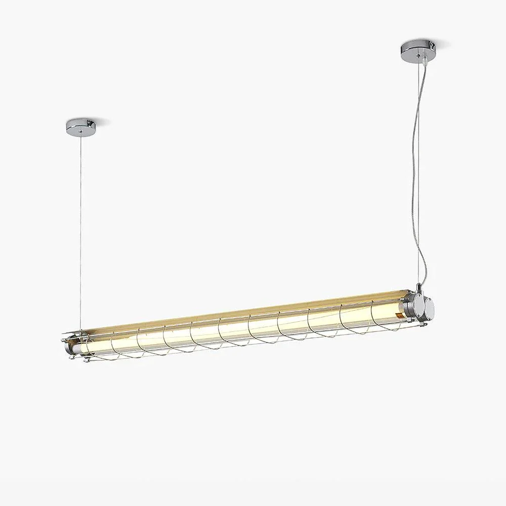 User-Friendly Artisan Glass Linearity Chandelier Stylish