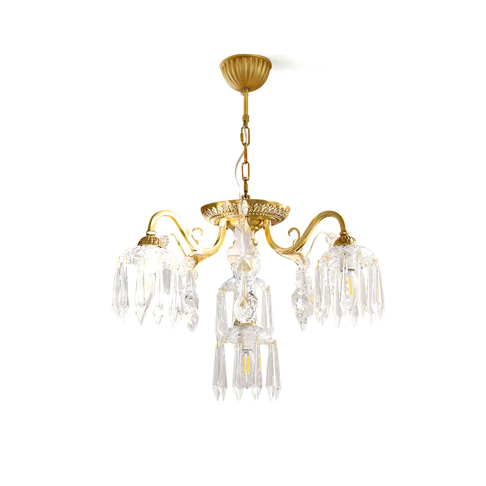 Original Design Astrid Droplet Glass Chandelier Breathable