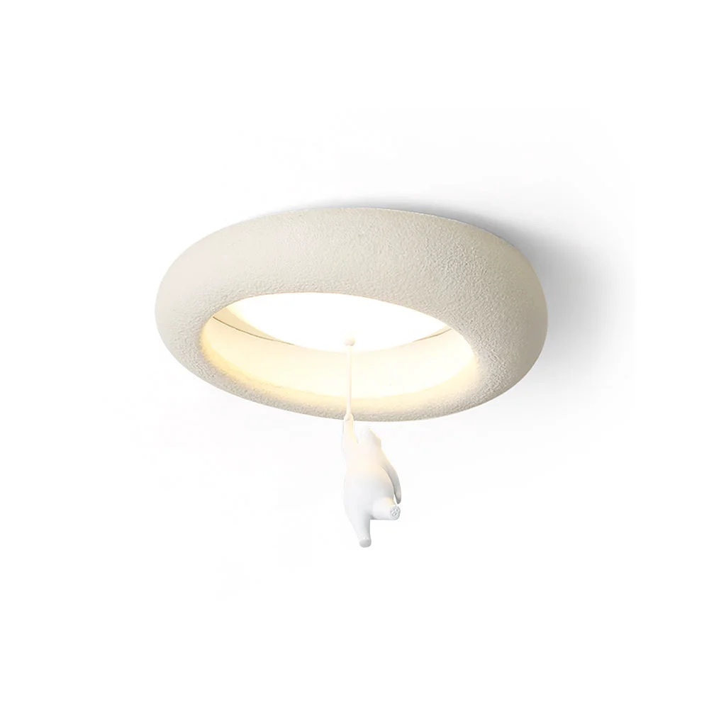 Solid Kami Little Bear Ceiling Light Lightweight