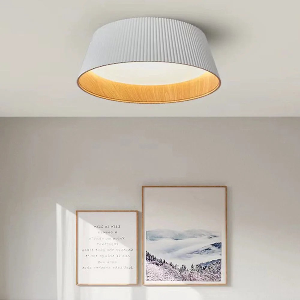 Casual Nordic Resin Conical Ceiling Light Official