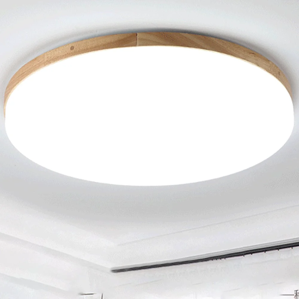First-Class Simple Round Acrylic LED Ceiling Light Pure