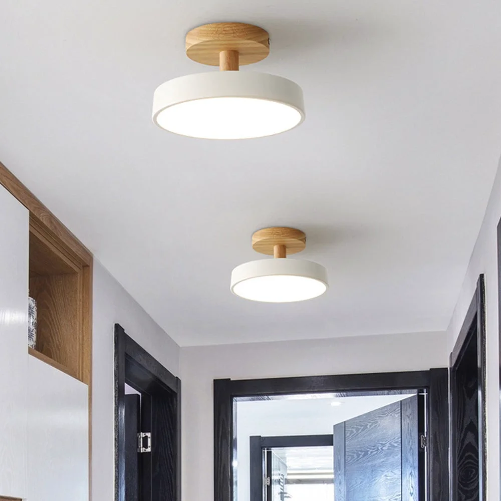 Specialty Colorful Round Flush Mount Ceiling Light Unique