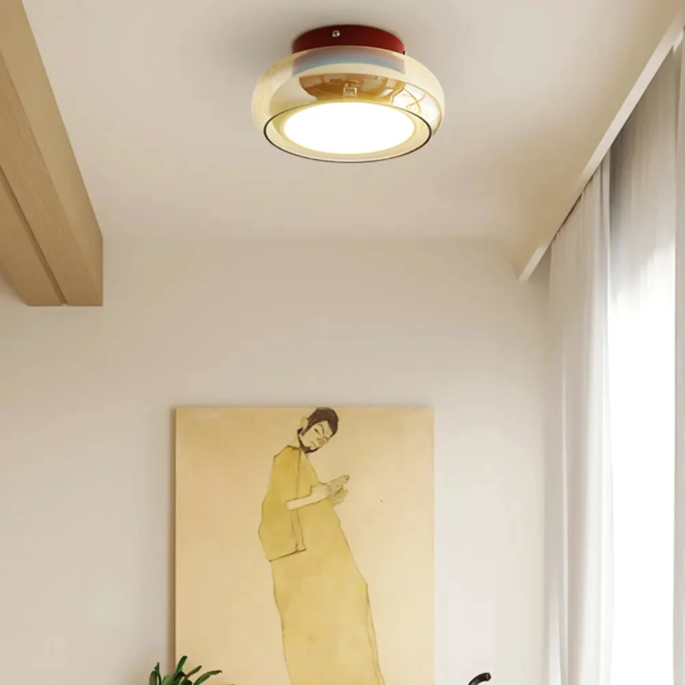 Elite Vintage Small Acrylic LED Ceiling Light First-Class