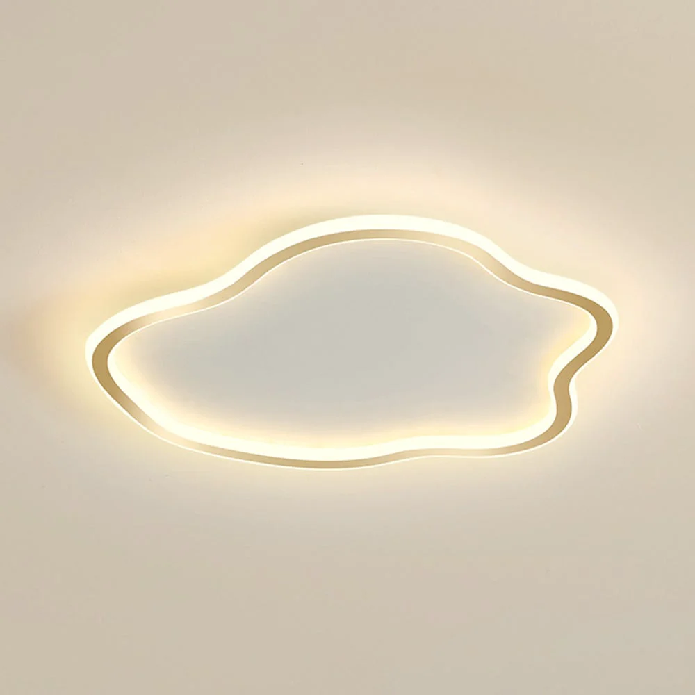Original Design Creative Irregularly Flush Mount Ceiling Light Solid