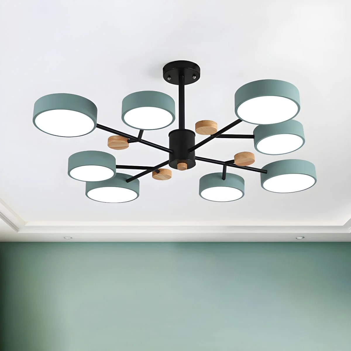 Fashionable Contemporary Acrylic LED Hanging Pendant Light Easy-to-Use