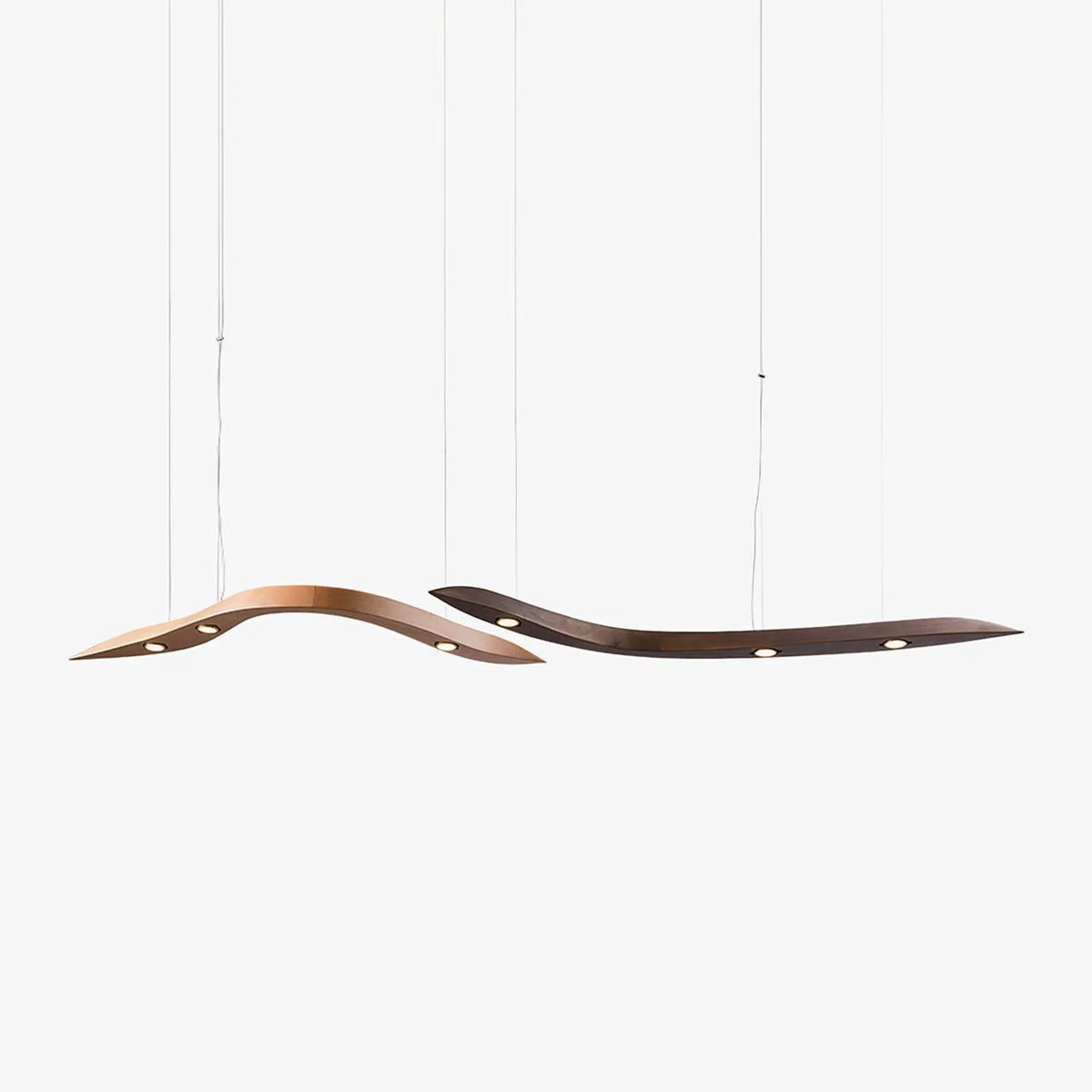 Green Waveform Pendant Lamp Premium Material