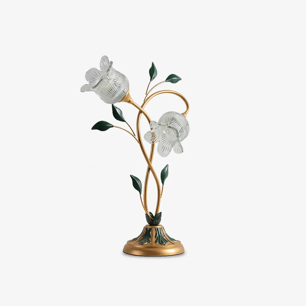 Expertly Made Dekor Floral Table Lamp Stylish