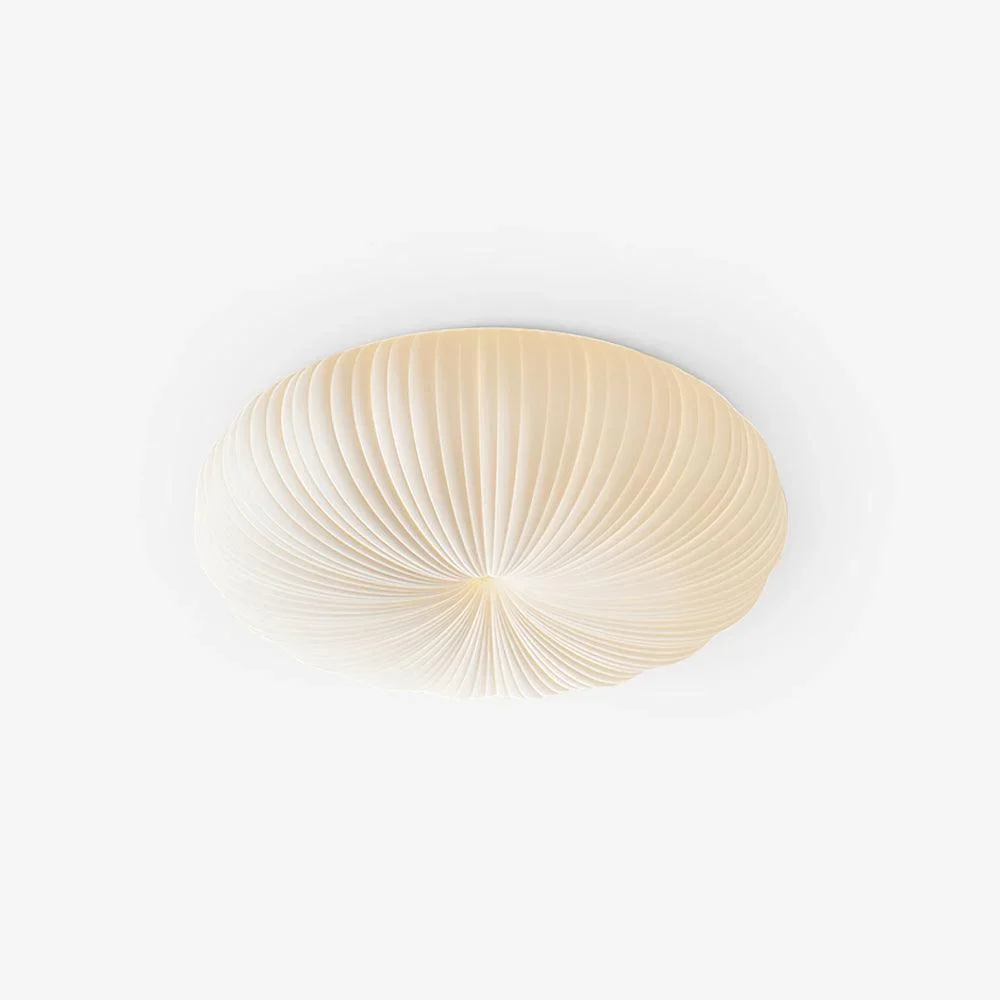 Versatile Minimalist Shell Round Ceiling Light High-End