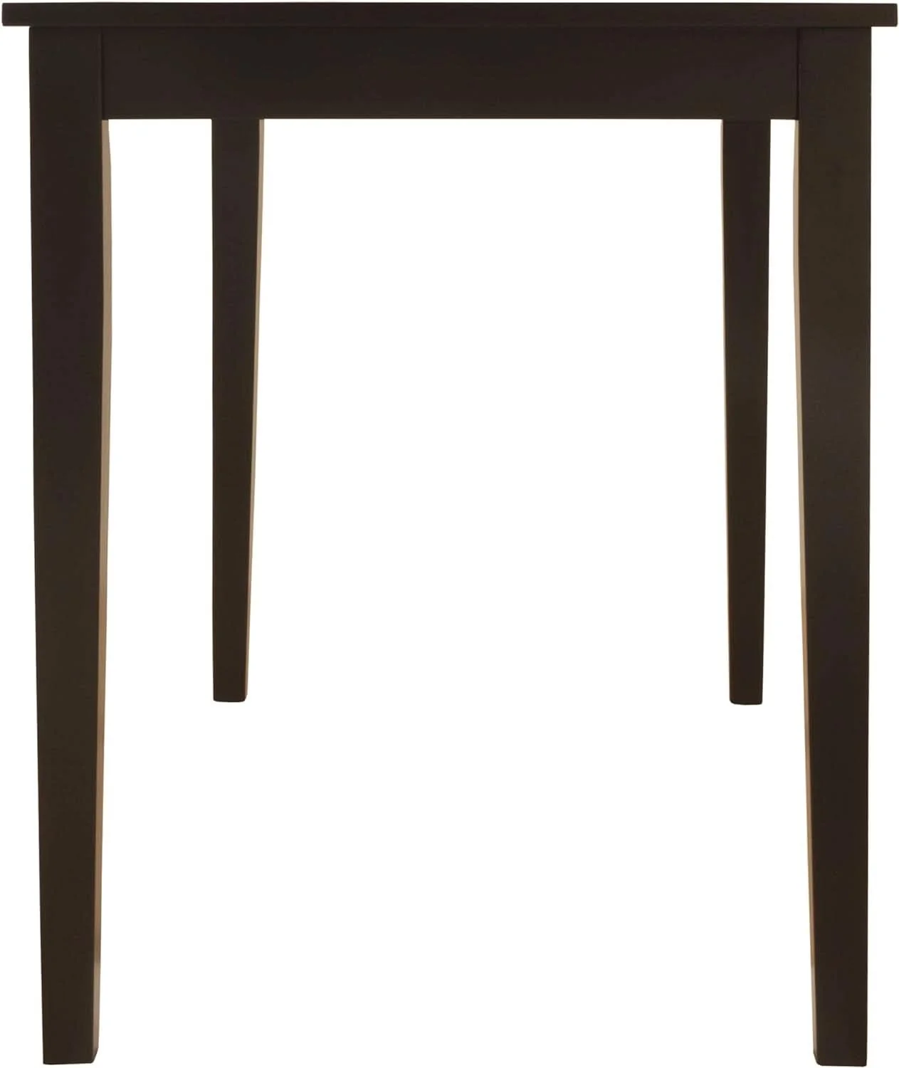 Certified Kimonte Black Dining Room Table Rectangular Contemporary Stylish