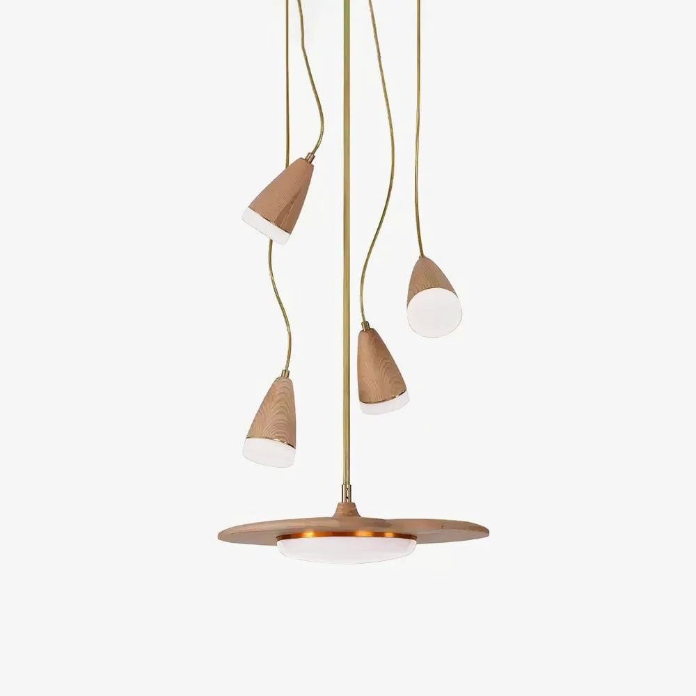 Traditional Calder Blossom Chandelier Authentic