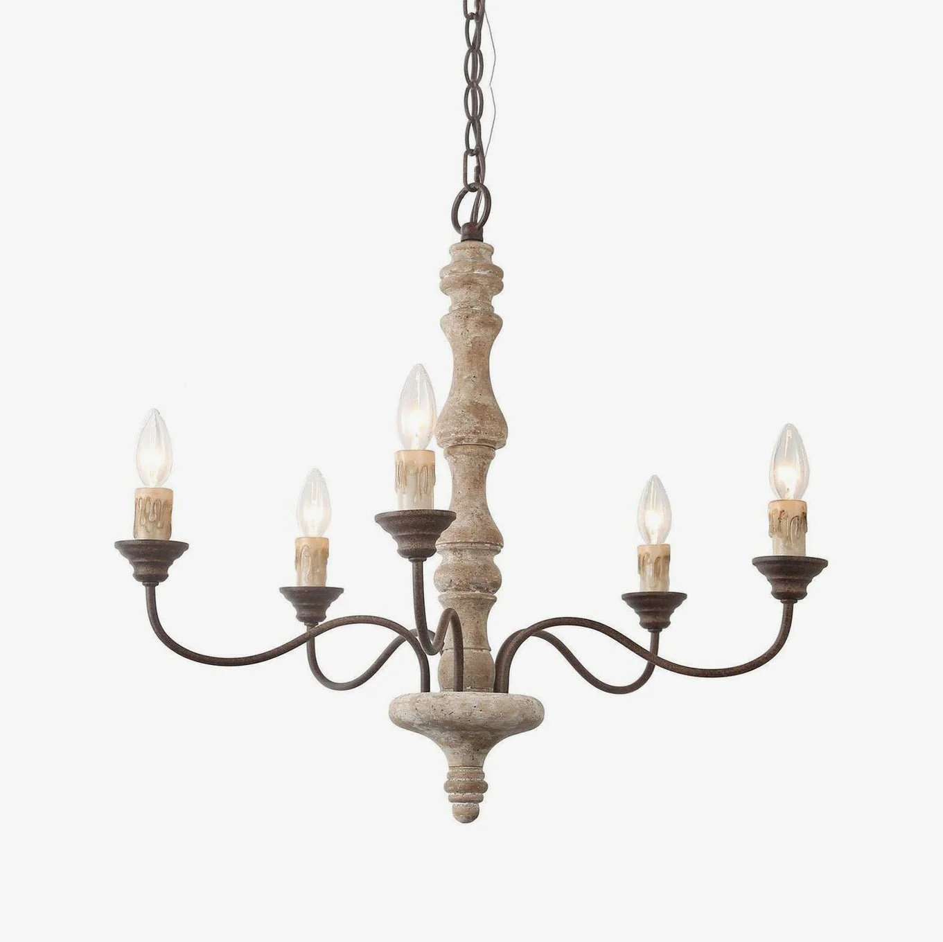 Eco-Friendly Candlestick Farmhouse chandelier Advanced