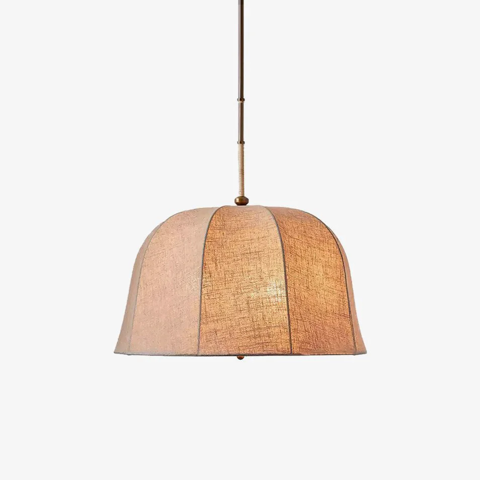 Professional Sienna Linen Pendant Lamp Functional