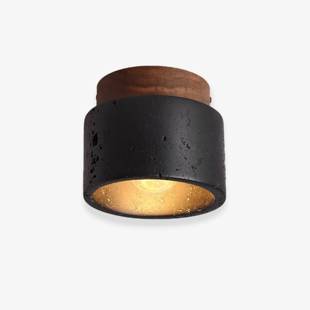 User-Friendly Cave Stone Ceiling Lamp Minimalist