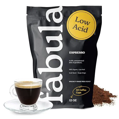 Lightweight USDA Organic Espresso Coffee 12 Ounce Fast